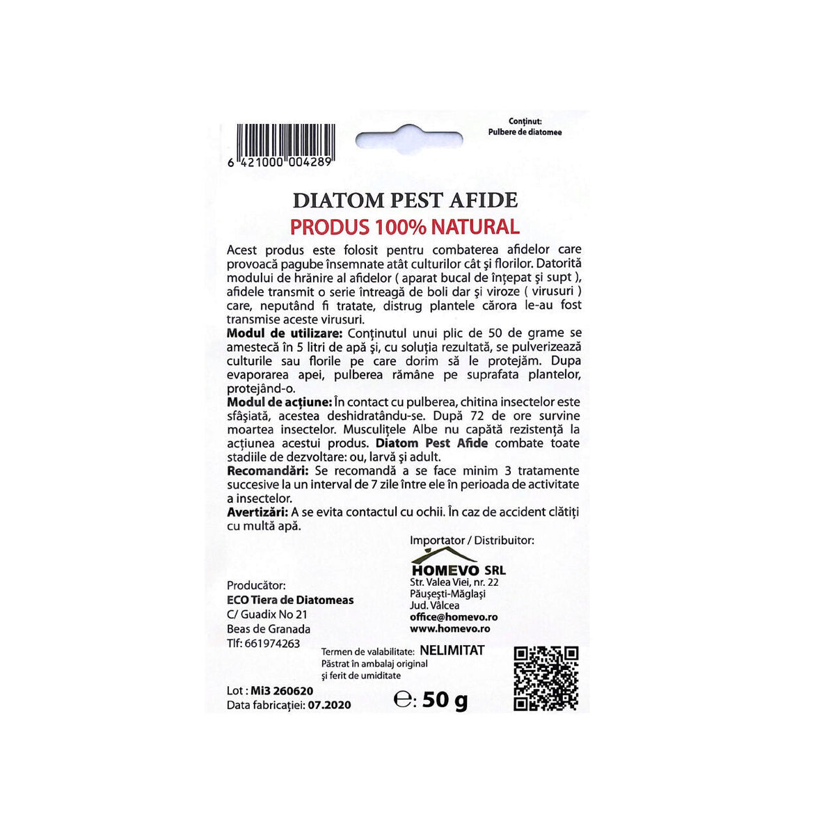 HOMEVO Repelent afide SAE80226