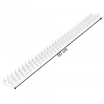 Banda cu tepi anti animale mici culoare alba-SAE 60010