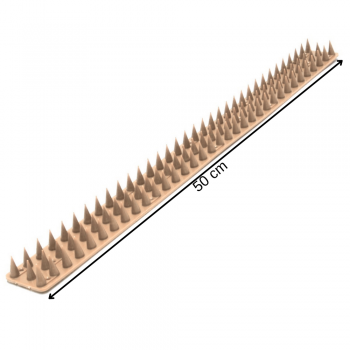 Banda cu tepi anti animale mici culoare bej-SAE 60012