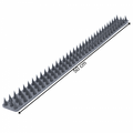 Banda cu tepi anti animale mici culoare gri-SAE 60014