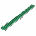 Banda cu tepi anti animale mici culoare verde-SAE 60015
