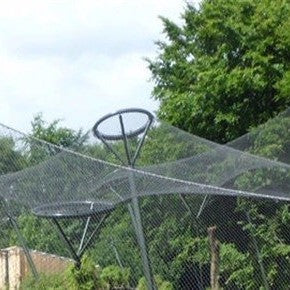 Plasa antipasari 10x10 m culoare neagră SAE 50500