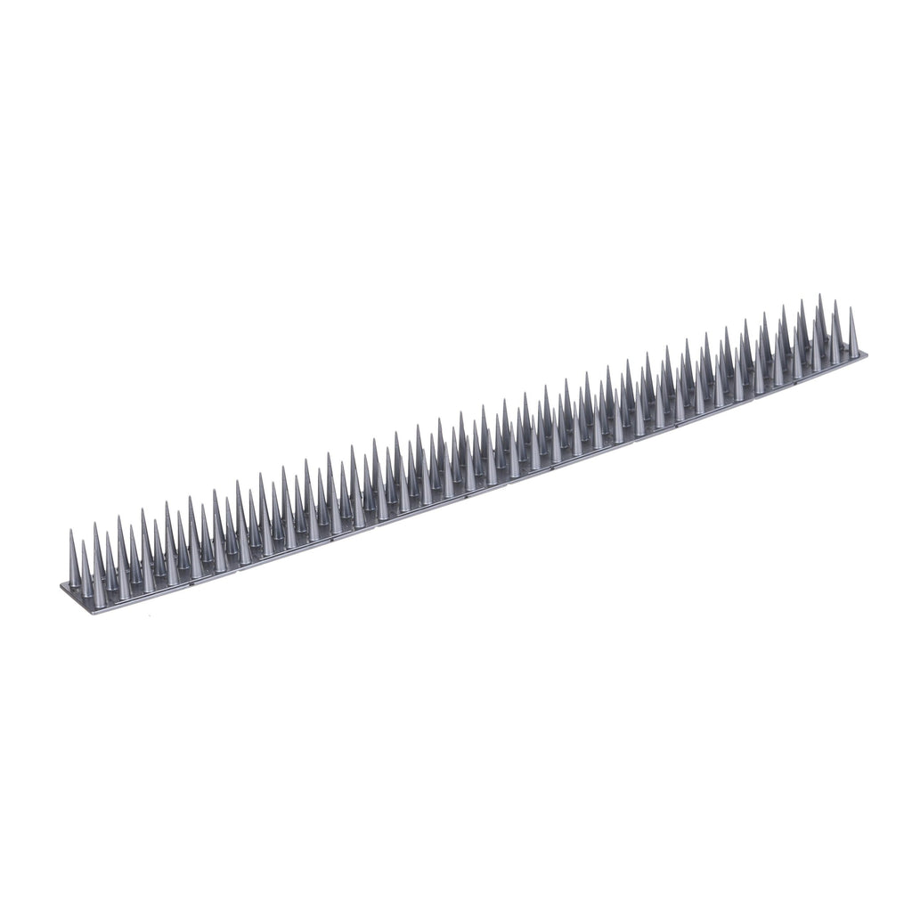 Tepi plastic inalti de 3,5 cm, culoare gri impotriva pasarilor si animalelor-SAE 60021