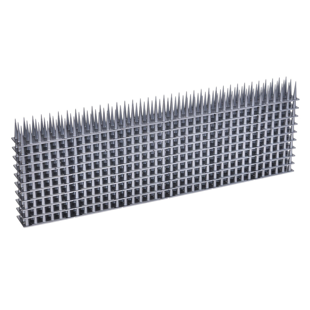 Tepi plastic inalti de 3,5 cm, culoare gri impotriva pasarilor si animalelor-SAE 60021
