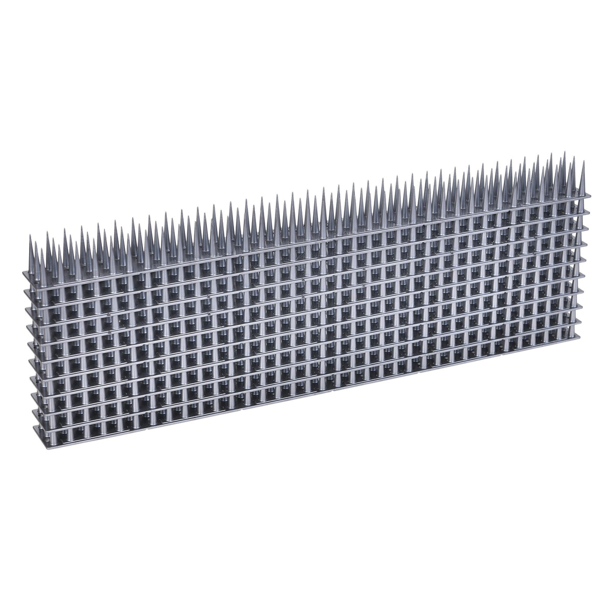 Tepi plastic inalti de 3,5 cm, culoare gri impotriva pasarilor si animalelor-SAE 60021